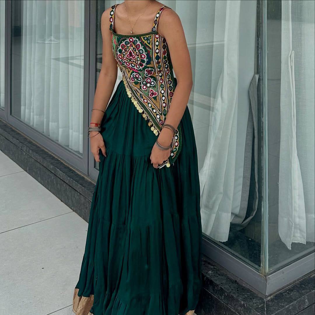 Vidhya Printed Polly Reyon Lehenga Choli
