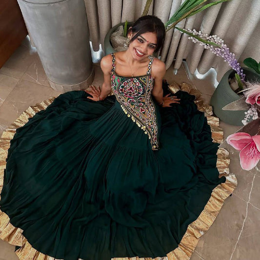 Vidhya Printed Polly Reyon Lehenga Choli