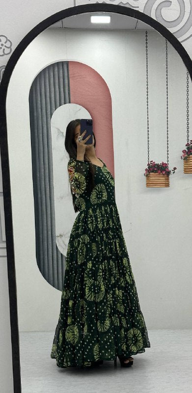 Julie Fox Georgette Gown