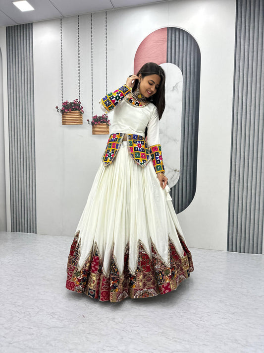 Laxmi Heavy Gamathi work Lehenga Choli