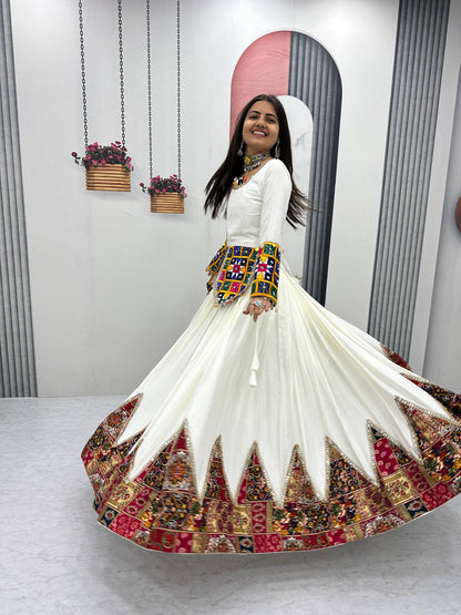 Laxmi Heavy Gamathi work Lehenga Choli