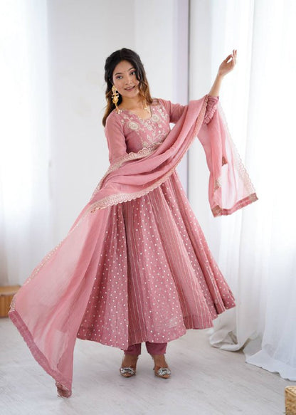 Lisha Dreams Anarkali Gown