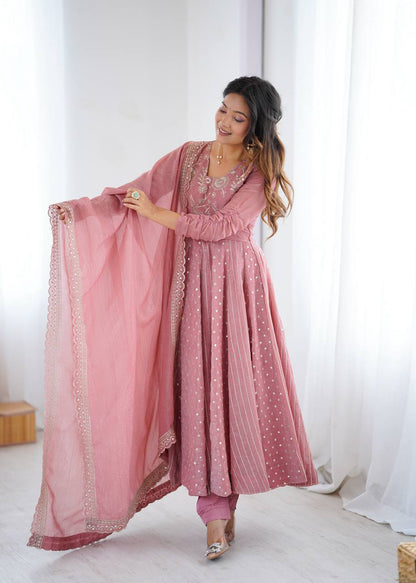 Lisha Dreams Anarkali Gown