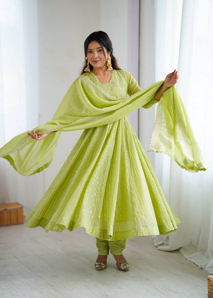 Lisha Dreams Anarkali Gown