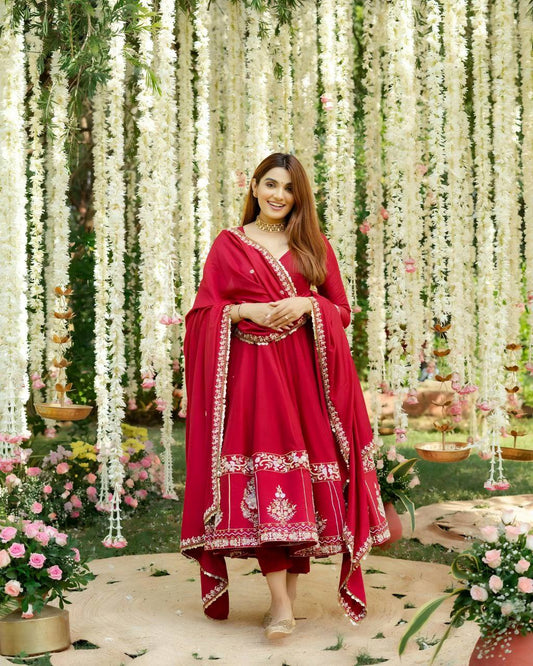 Kiyara Primium Party Wear Anarkali Suit