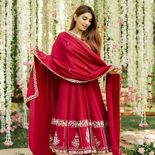 Kiyara Primium Party Wear Anarkali Suit