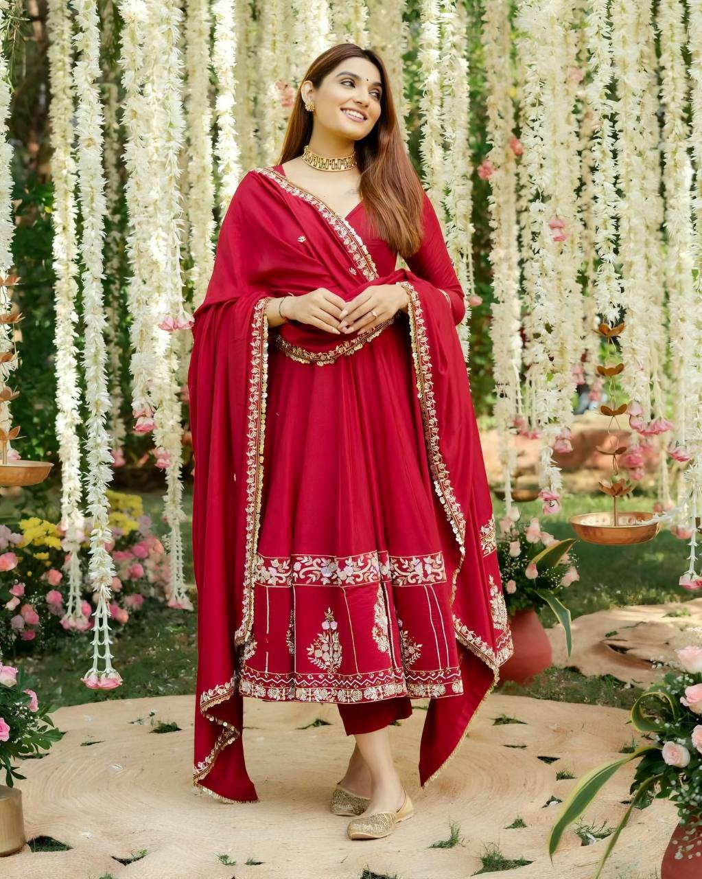 Kiyara Primium Party Wear Anarkali Suit