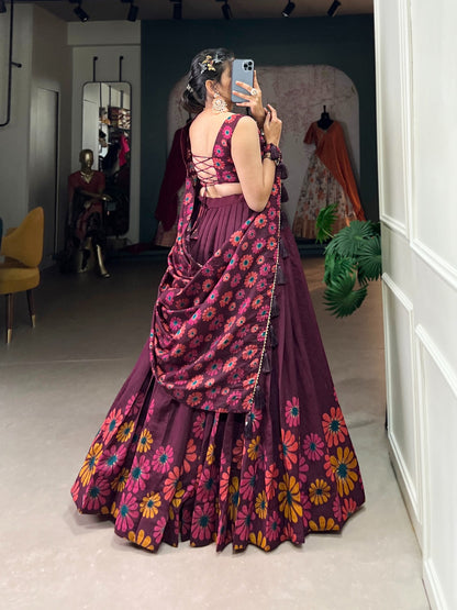 Sakshi Floral Printed Lehenga Choli