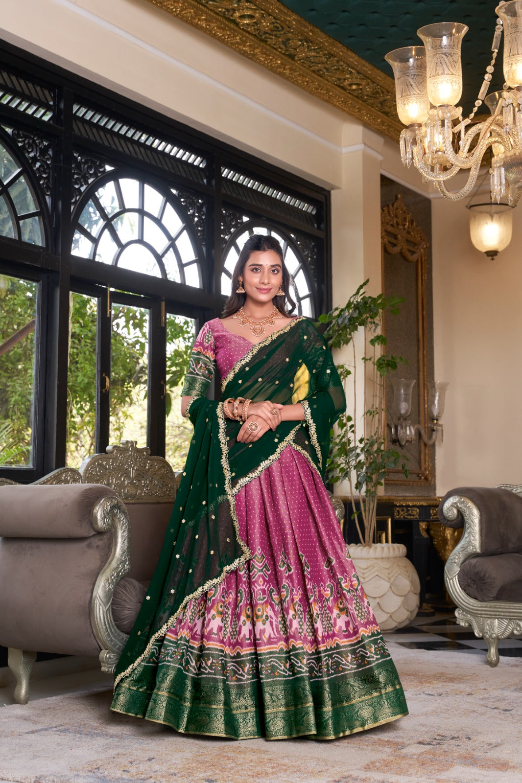 Inaya Kanchipuram Lehenga choli