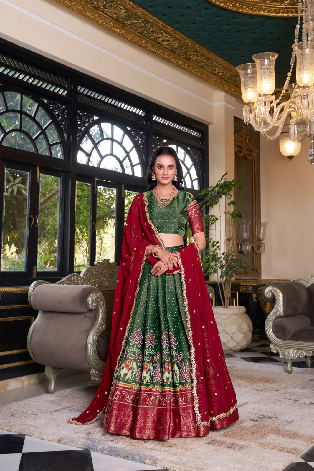 Inaya Kanchipuram Lehenga choli