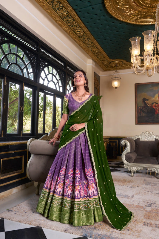 Inaya Kanchipuram Lehenga choli