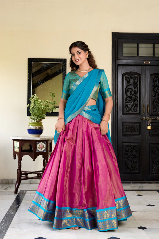 Grisha Kanchipuram lehenga choli