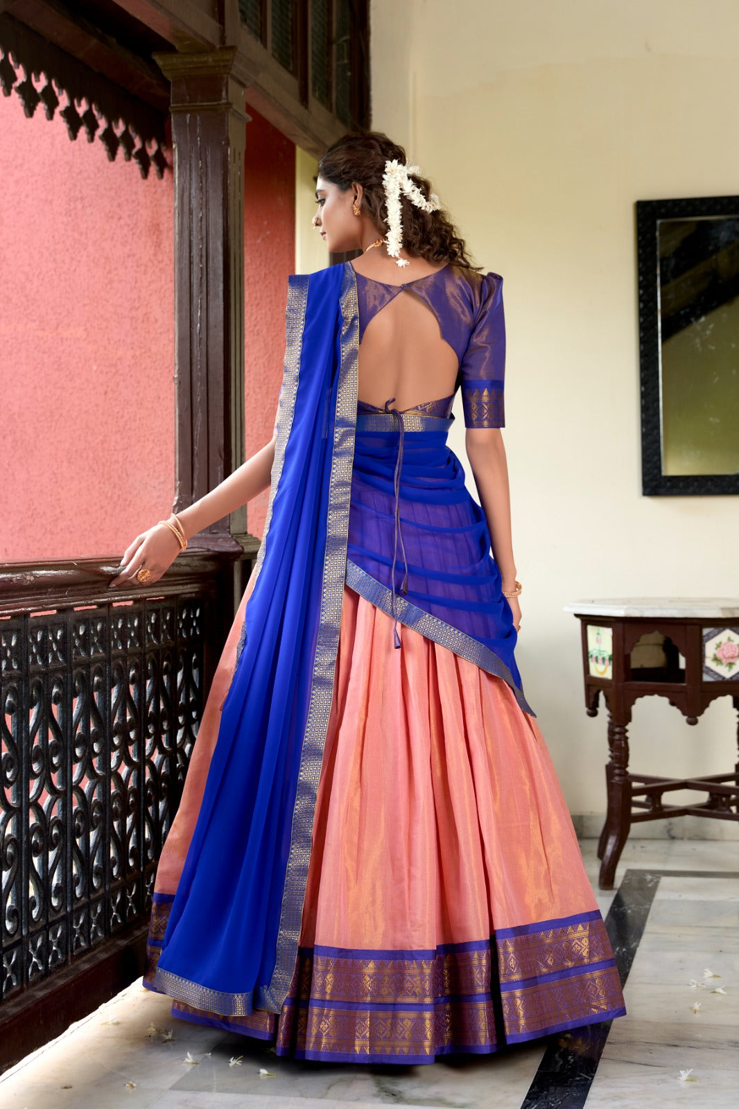 Grisha Kanchipuram lehenga choli